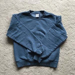 TNA Cozy Fleece Perfect Crew Sweatshirt Size Small